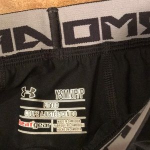 Bottoms - Under Armour Steph Curry Boys compression Legging Bottoms - Under Armour Steph Curry Boys compression Legging